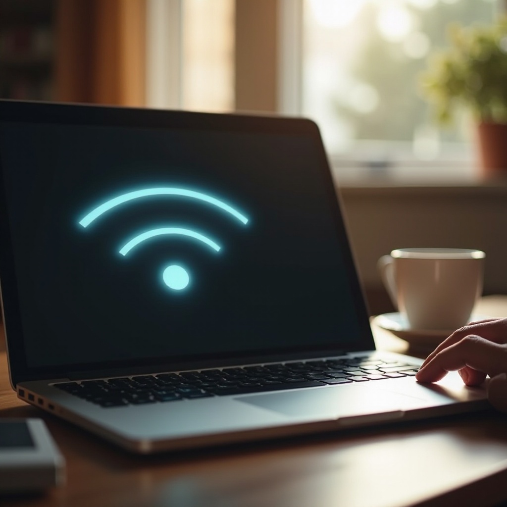 Nie mogę połączyć laptopa z siecią WiFi znajomego