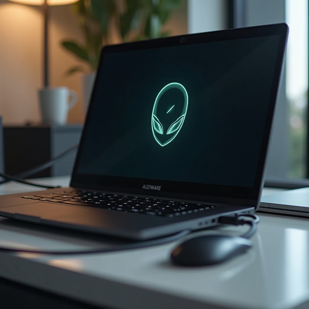 Alienware m15 r4 laptop laadt niet op