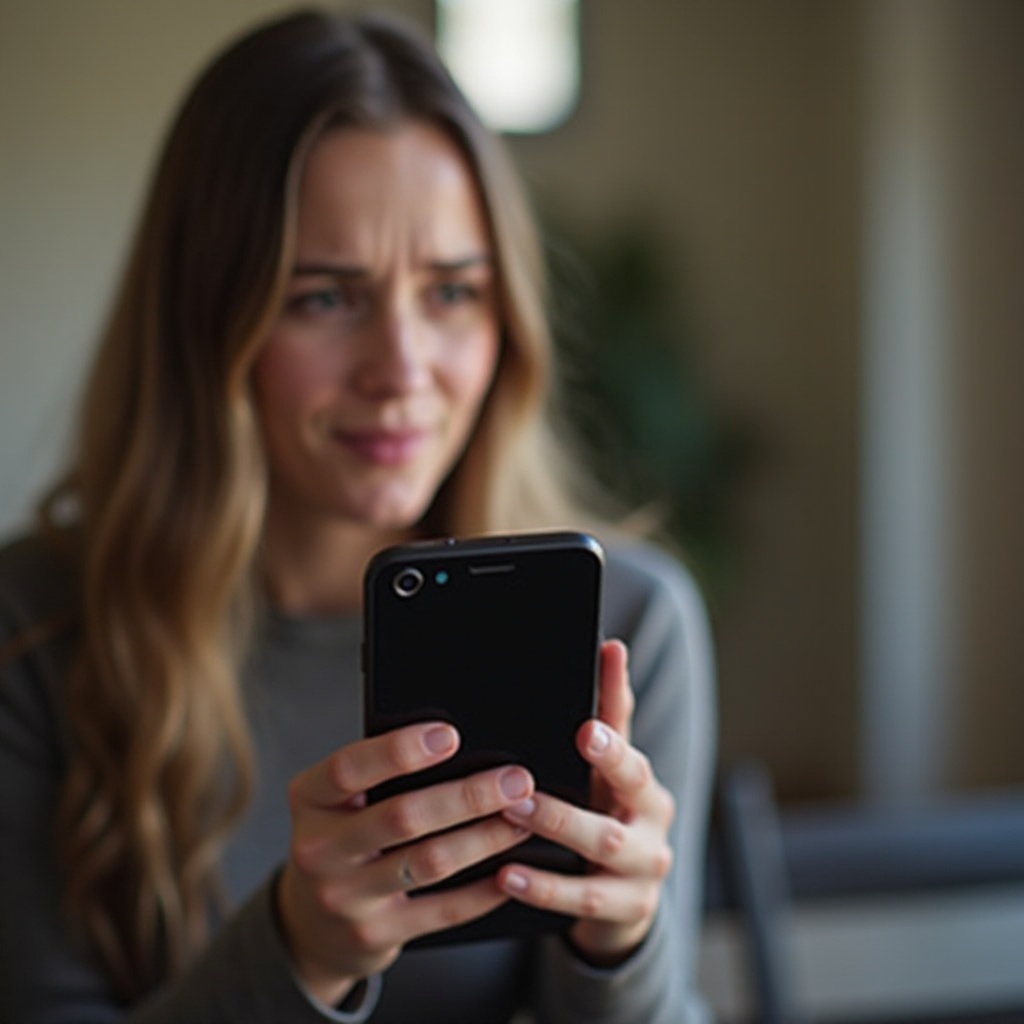 facetime video goes black until phone is tapped